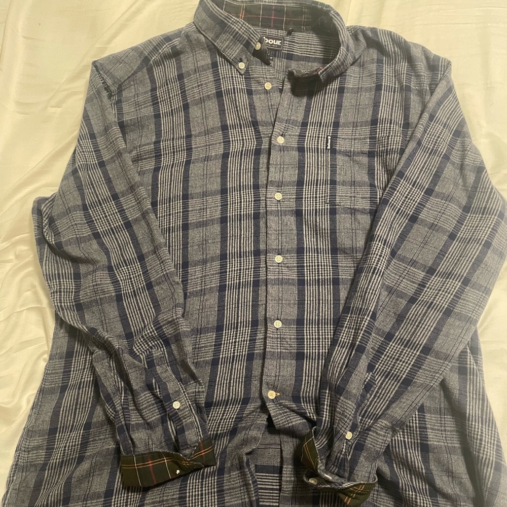 Barbour Inverbeg Tailored Fleece Button Down 2XL